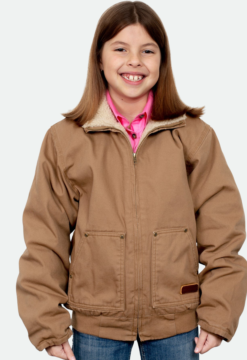 Just Country Kid's Junior Diamantina Sherpa Jacket