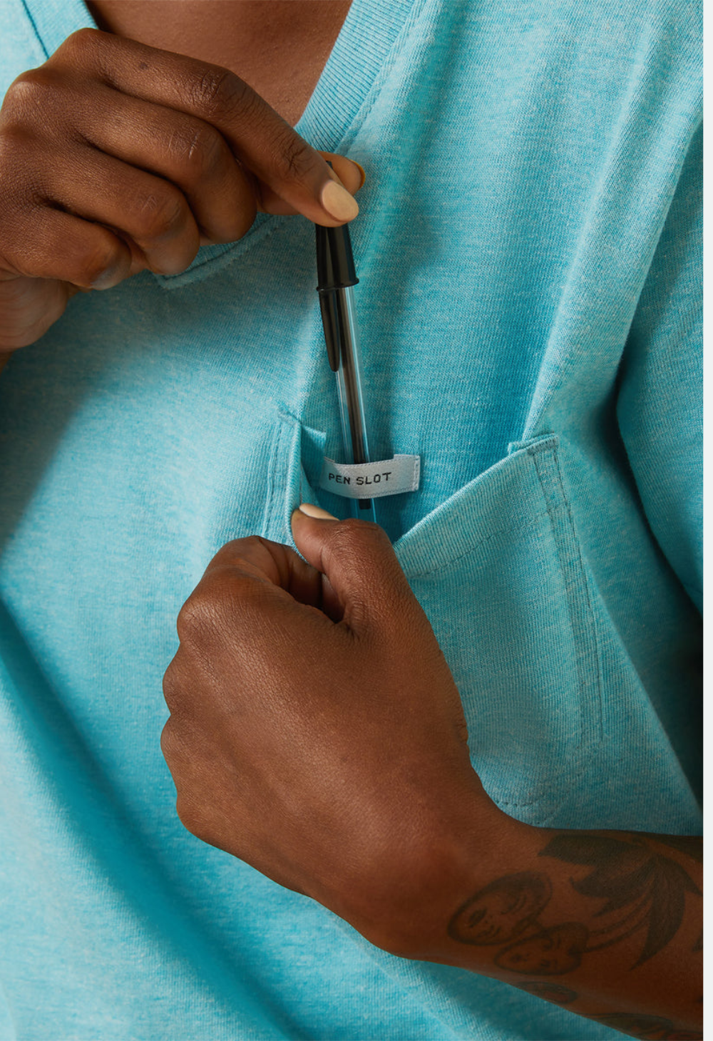 Ariat Women's Rebar Cotton  V-Neck SS Top