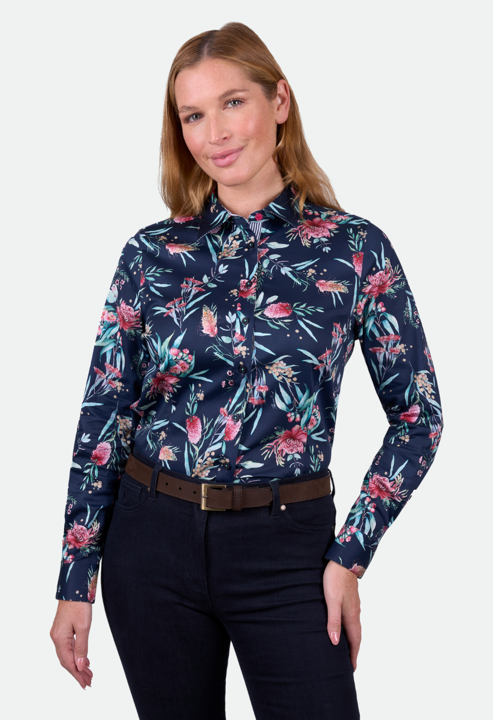 Thomas Cook Women's Kelly Ls Shirt - Navy