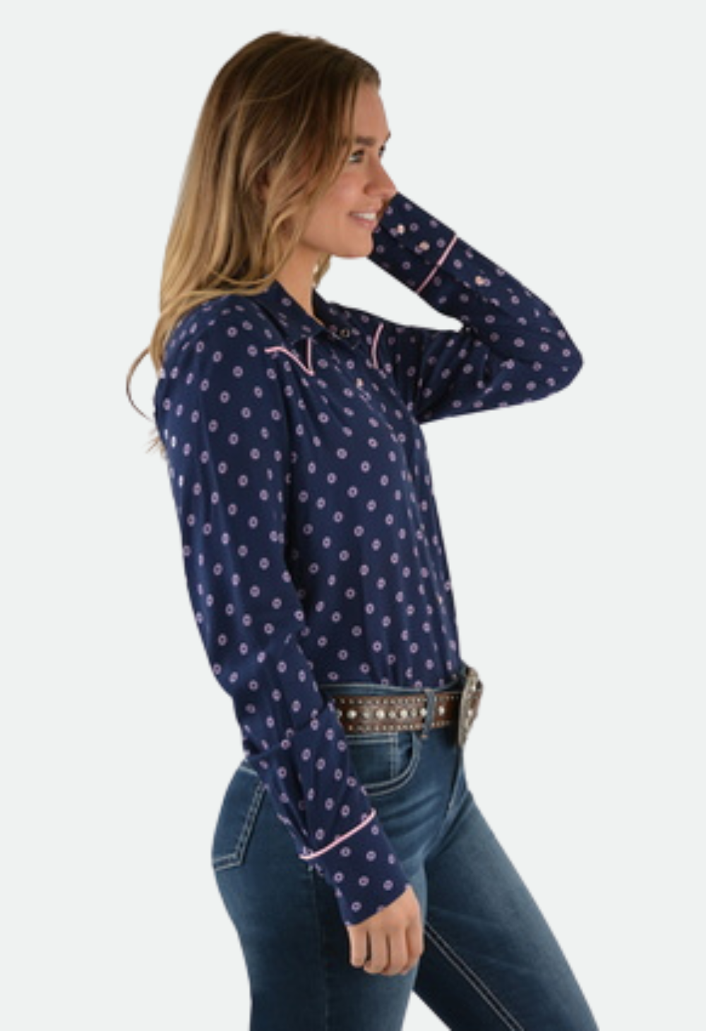 Pure Western Women's Lorrinda Print L/S Shirt