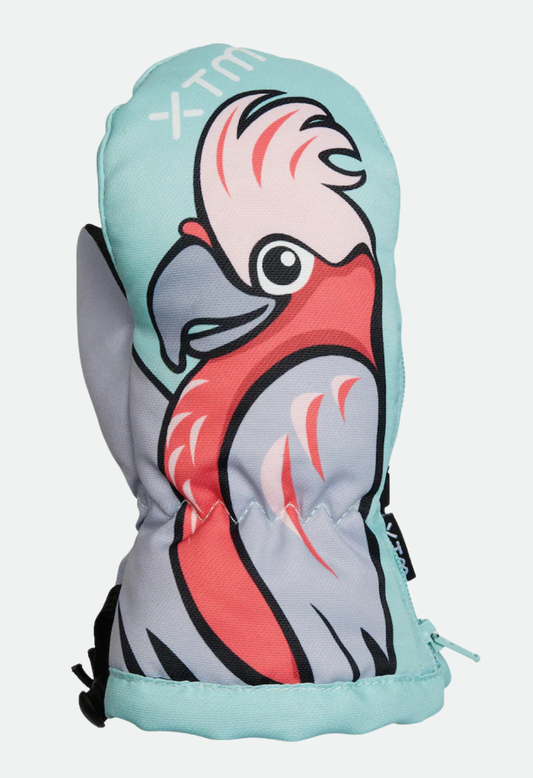 XTM Performance Kids' Totally Wild Snow Mitt 0-4 years - Galah