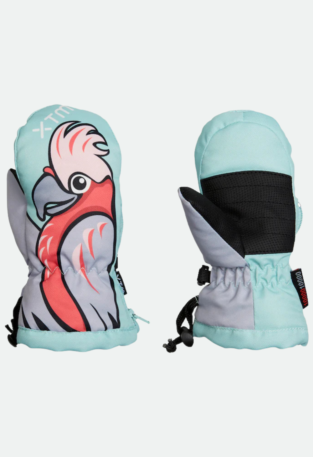 XTM Performance Kids' Totally Wild Snow Mitt 0-4 years - Galah