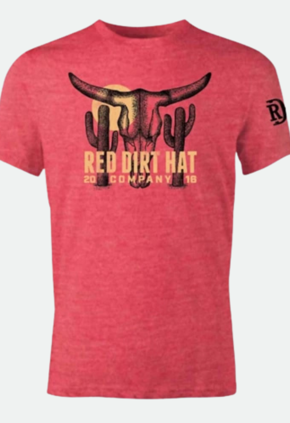 Youth Red Dirt Hat Co. "Boone" Graphic Tee - Red