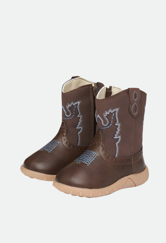 Baxter Baby Western Boots - Brown