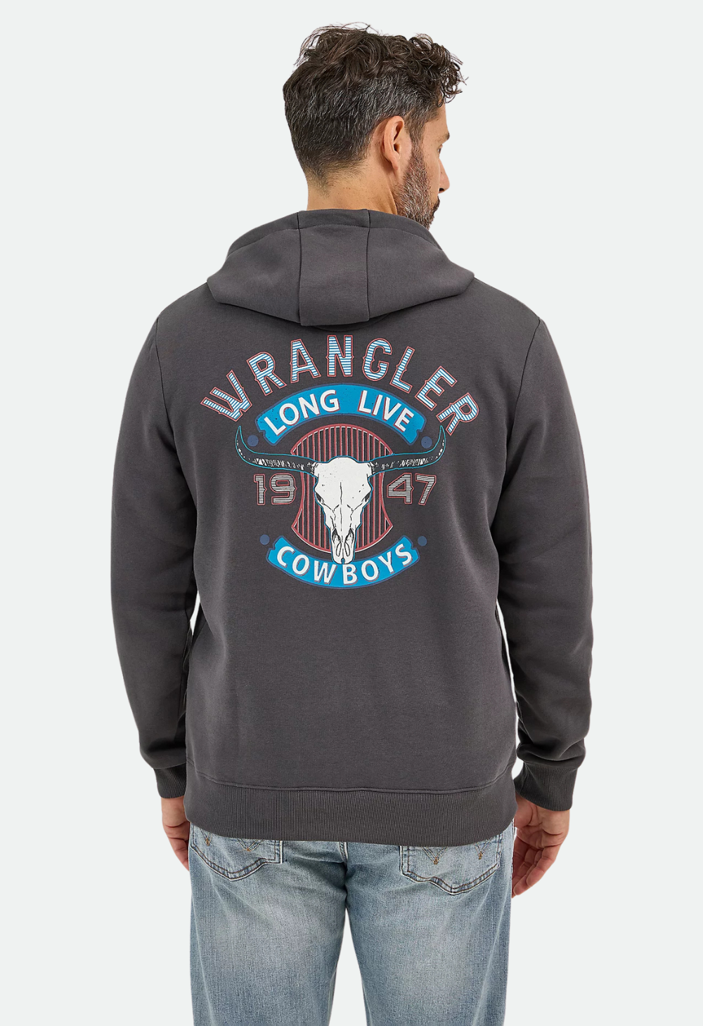 Wrangler Men's Long Live Cowboys® Pullover Hoodie
