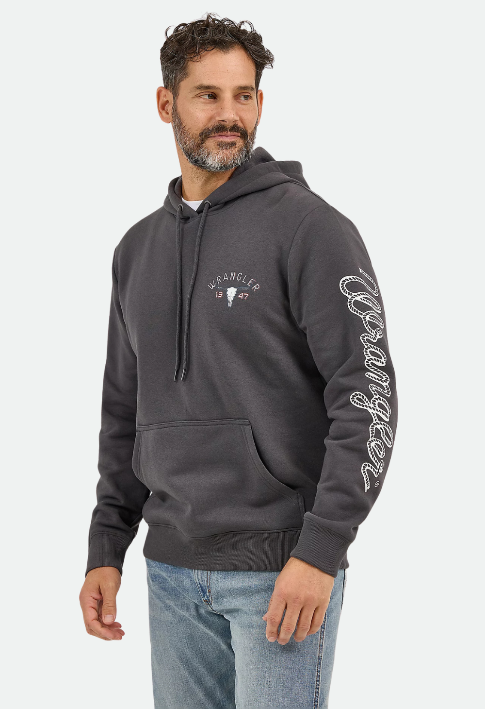 Wrangler Men's Long Live Cowboys® Pullover Hoodie