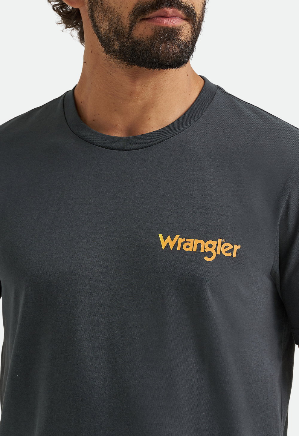 Wrangler Men's Bucking Cowboy Back Graphic T-Shirt