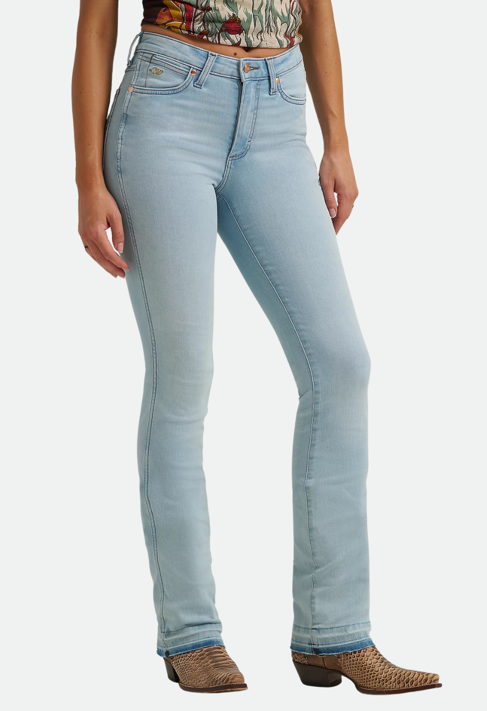 Wrangler x Lainey Wilson Raw Hem Boot Huggers