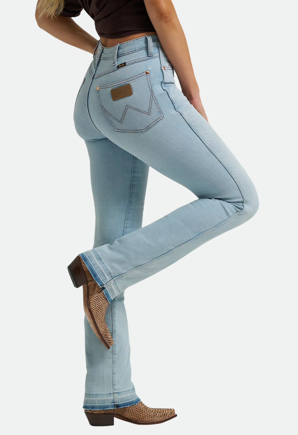 Wrangler x Lainey Wilson Raw Hem Boot Huggers