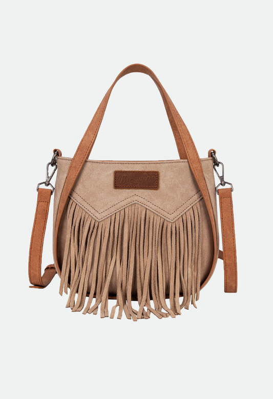 Wrangler Women's Two Tone Fringe Bag
