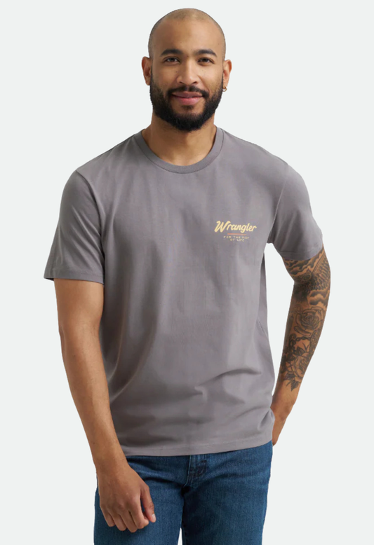 Wrangler Men's Quiet Shade Rodeo Graphic T-Shirt