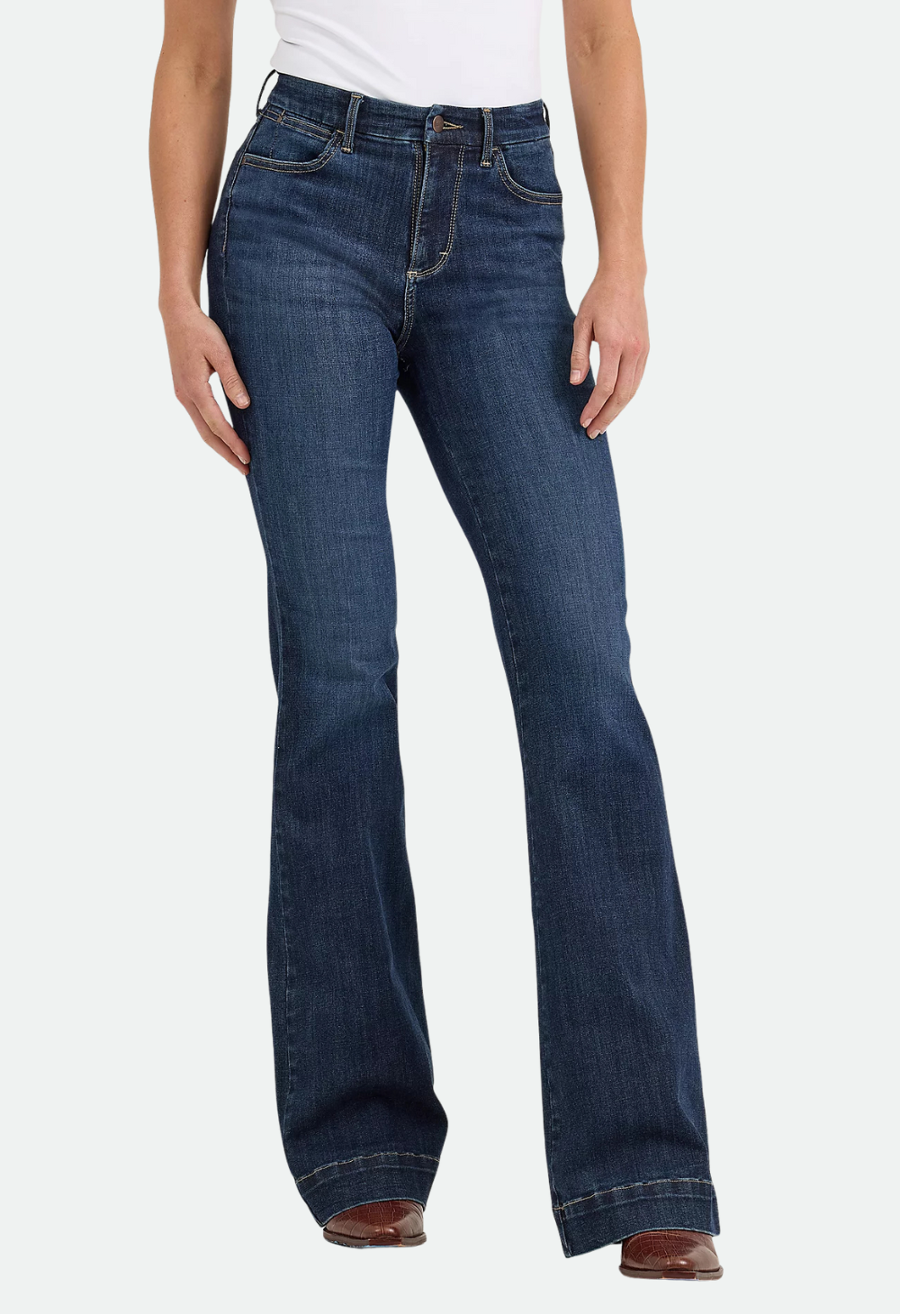 Wrangler Women's Bespoke High Rise Trouser Jean