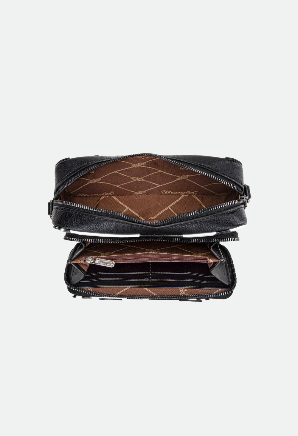 Wrangler Women's Cow Print Small Crossbody Bag