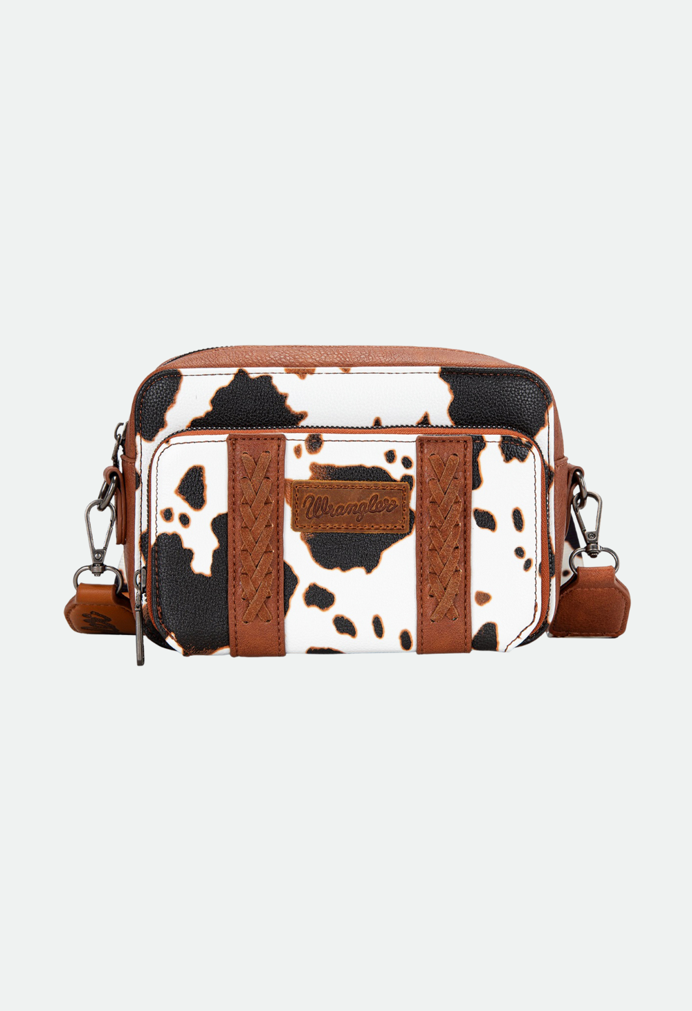 Wrangler Women's Cow Print Small Crossbody Bag