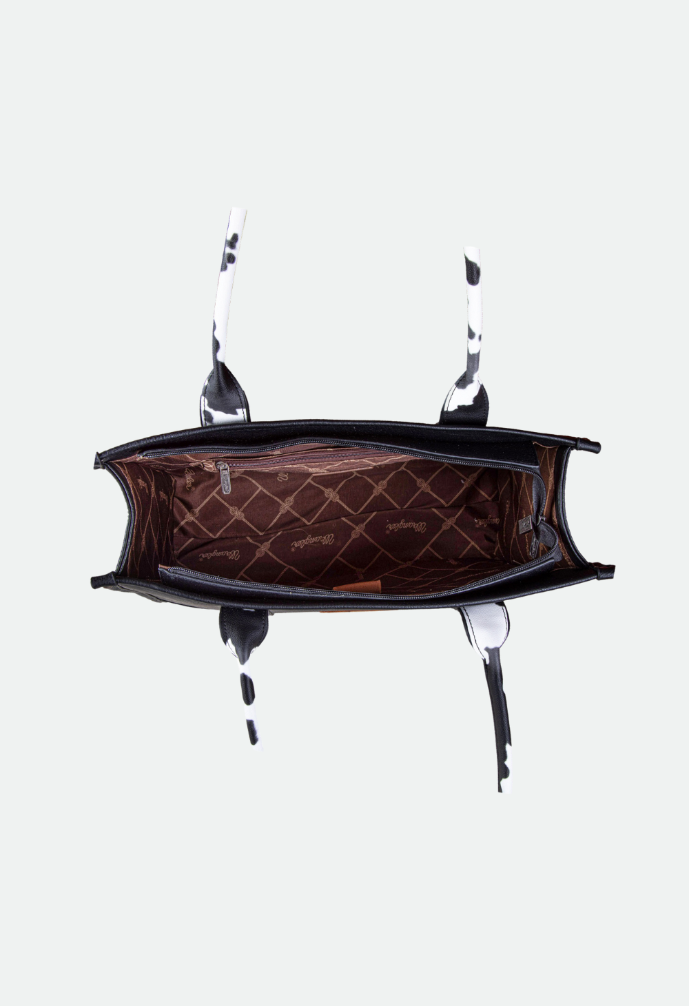 Wrangler Women's Cow Print Tote Bag