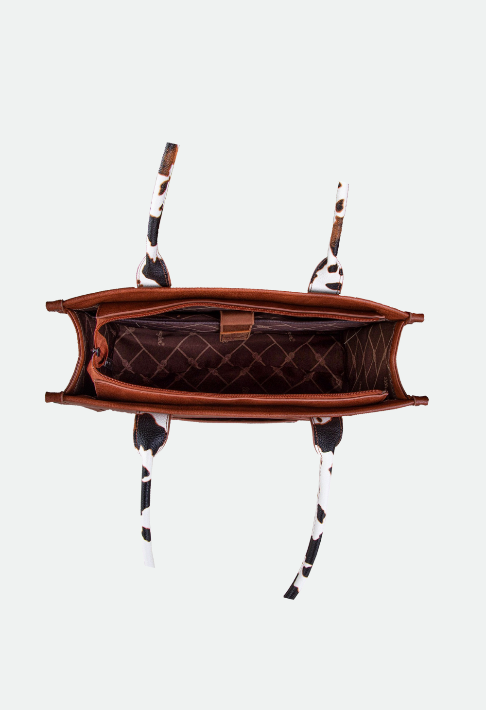 Wrangler Women's Cow Print Tote Bag