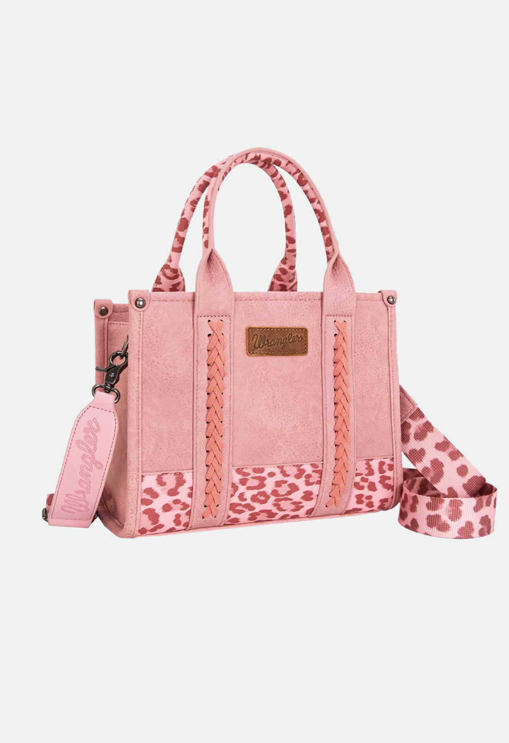Wrangler Women's Leopard Print Crossbody Bag