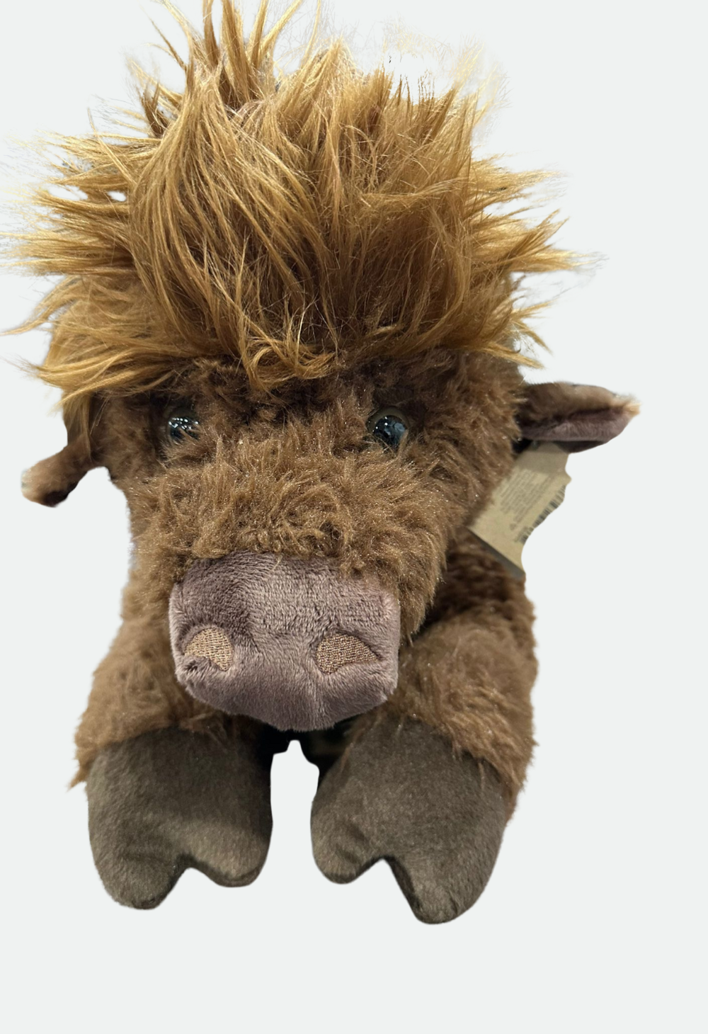 The Petting Zoo Wild Onez Floppy Highland Cow Plush – 24" Stuffed Animal