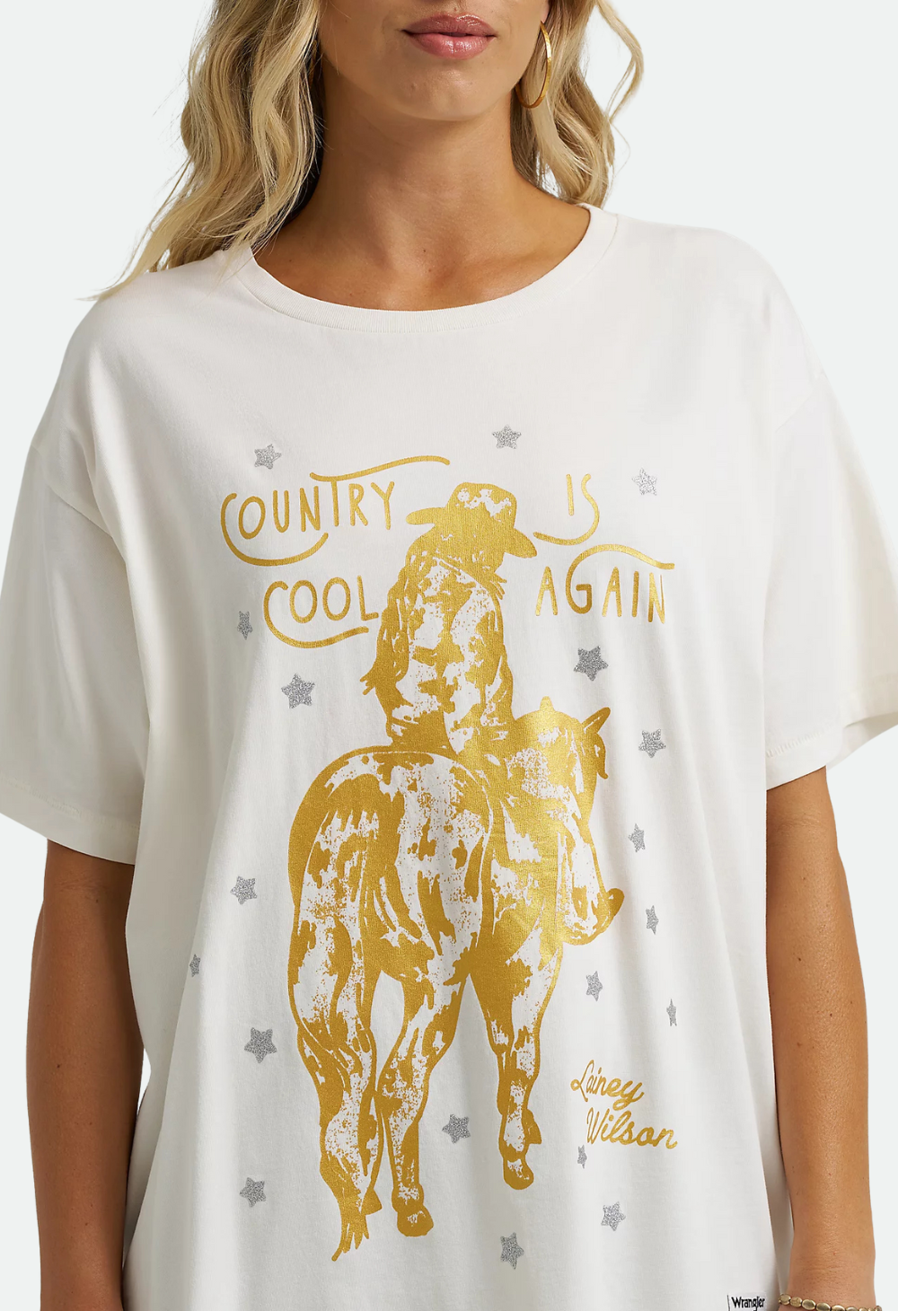Wrangler x Lainey Wilson Country Cool Oversized Tee