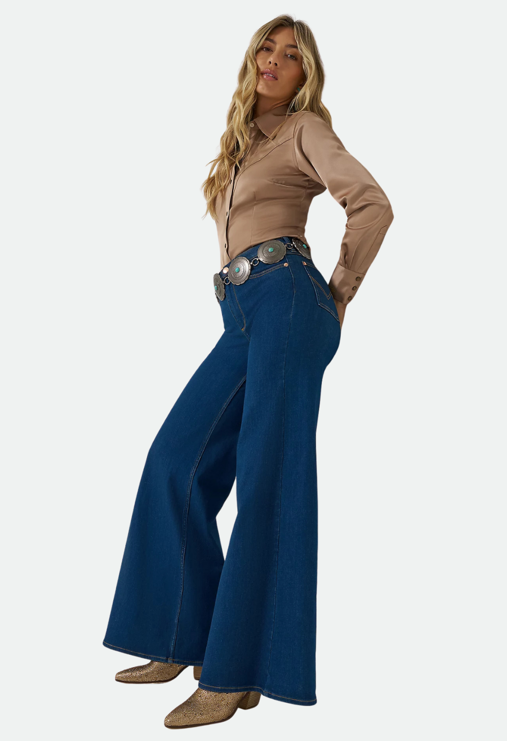 Wrangler x Lainey Wilson Cheeky Wide Leg Jean