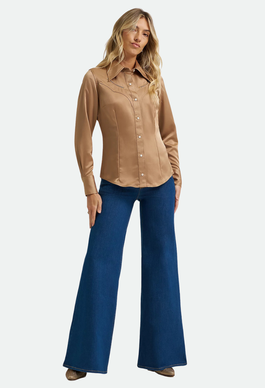 Wrangler x Lainey Wilson Cheeky Wide Leg Jean