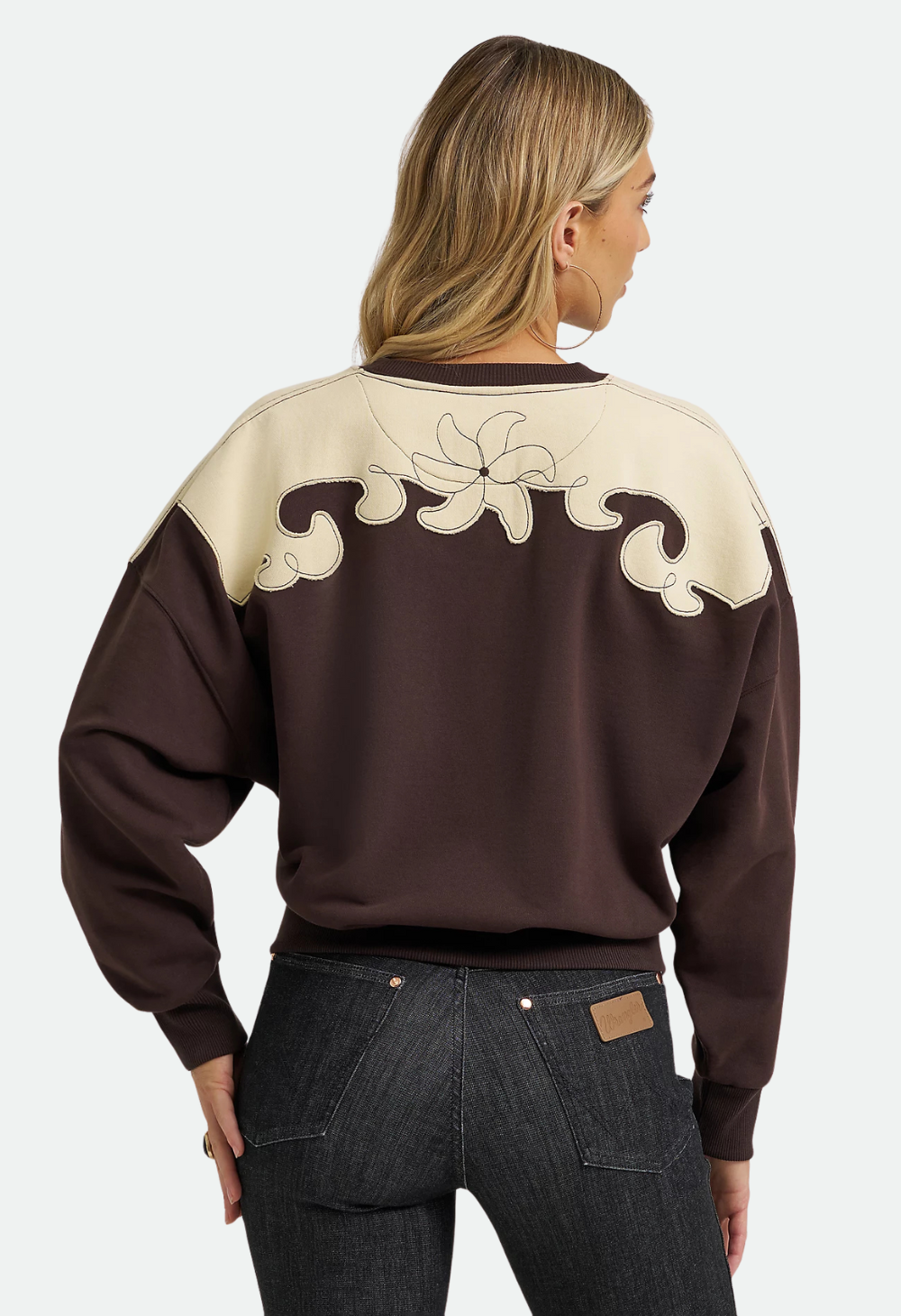 Wrangler x Lainey Wilson French Terry Crew Pullover