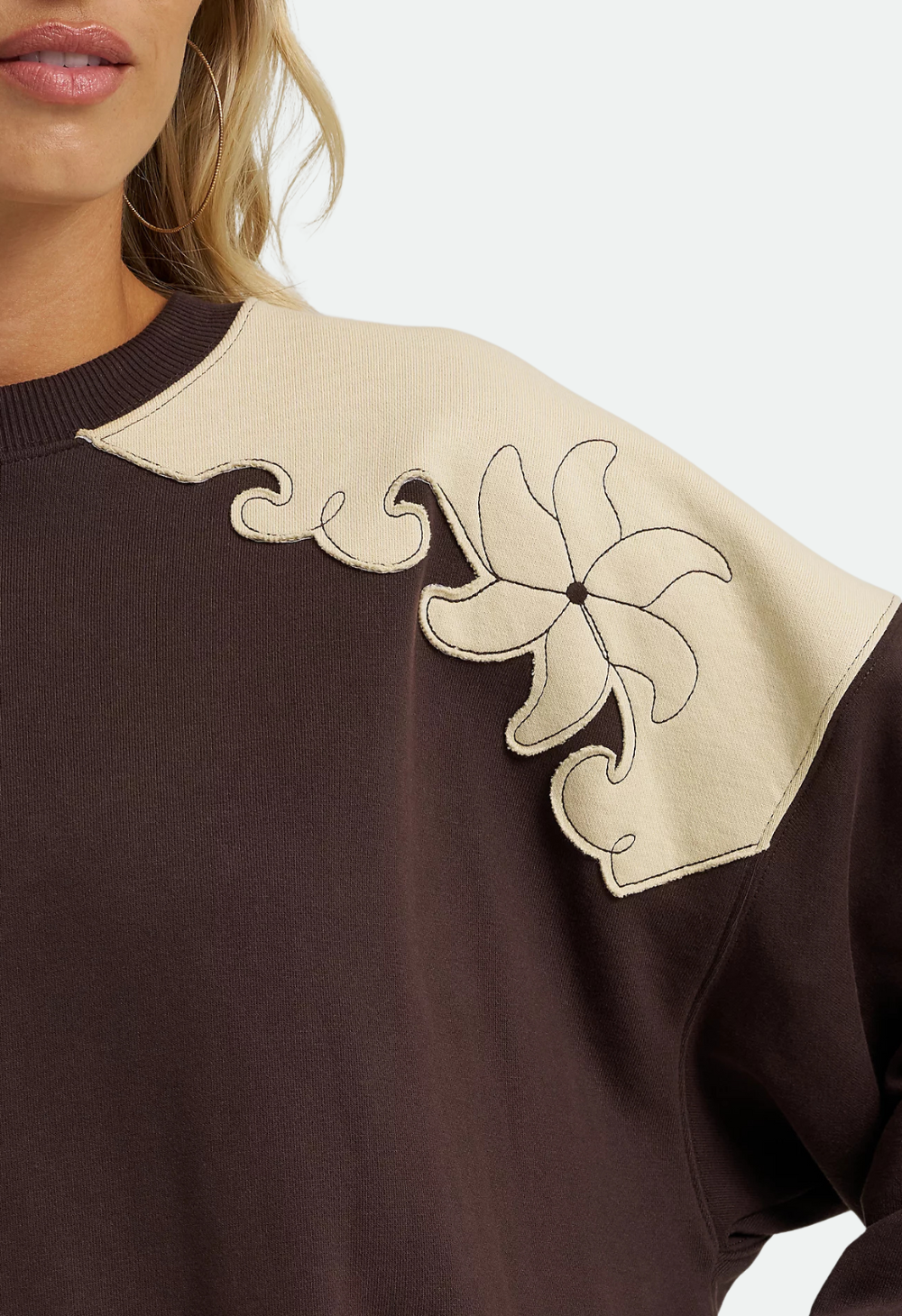 Wrangler x Lainey Wilson French Terry Crew Pullover