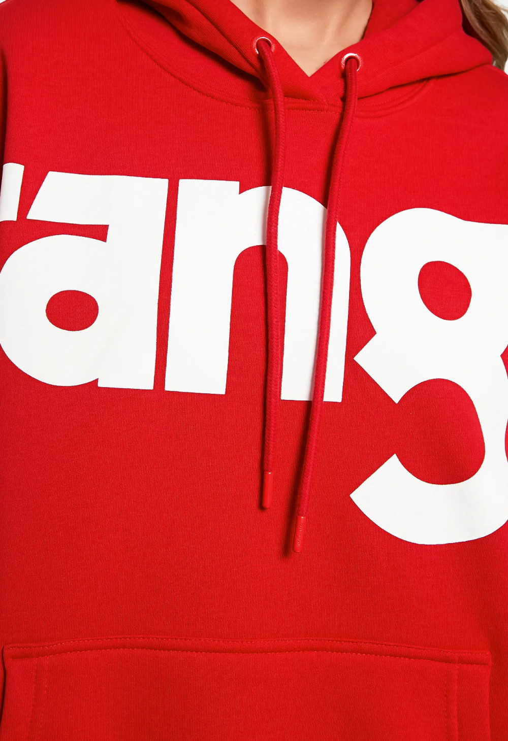 Wrangler Women's Classic Hooded Sweatshirt - Red