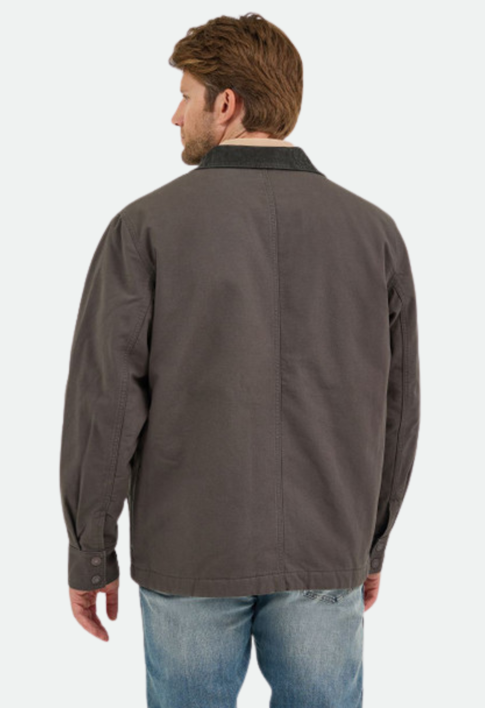 Wrangler Raven Lined Barn Coat - Men's Jacket - Brown
