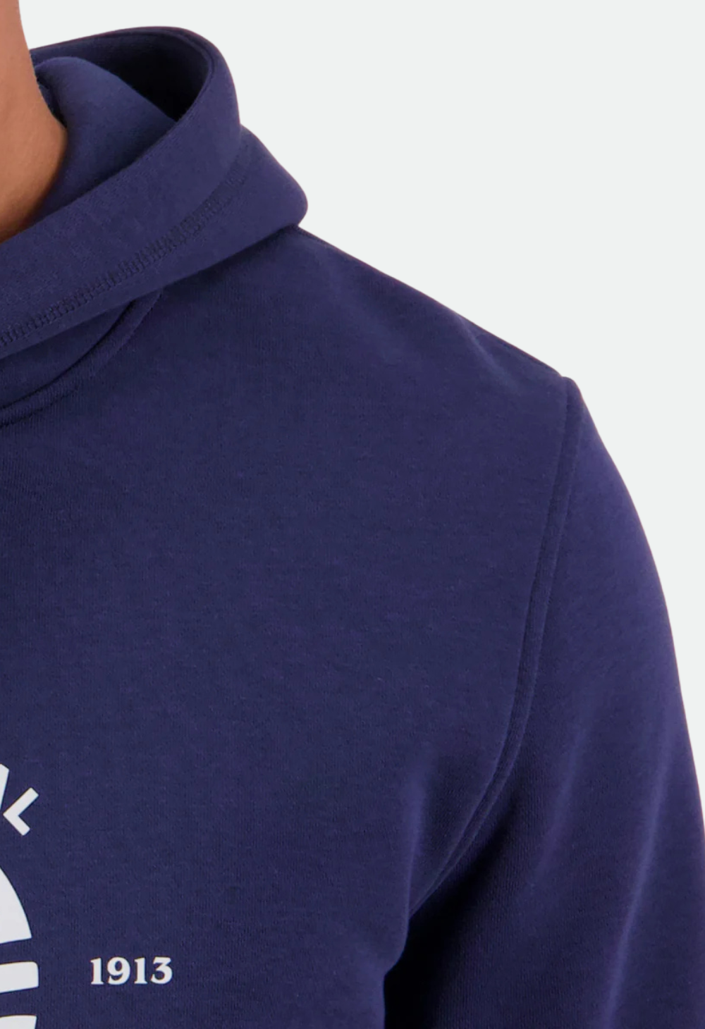Swanndri Men's Original V2 Fleece Hoodie - Navy/Glacier Grey