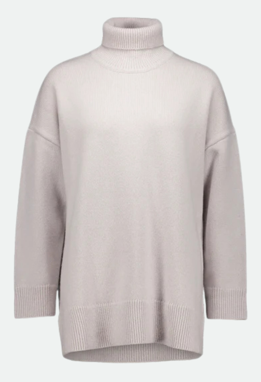 Women's Brunner Merino Roll Neck Knit - Pumice