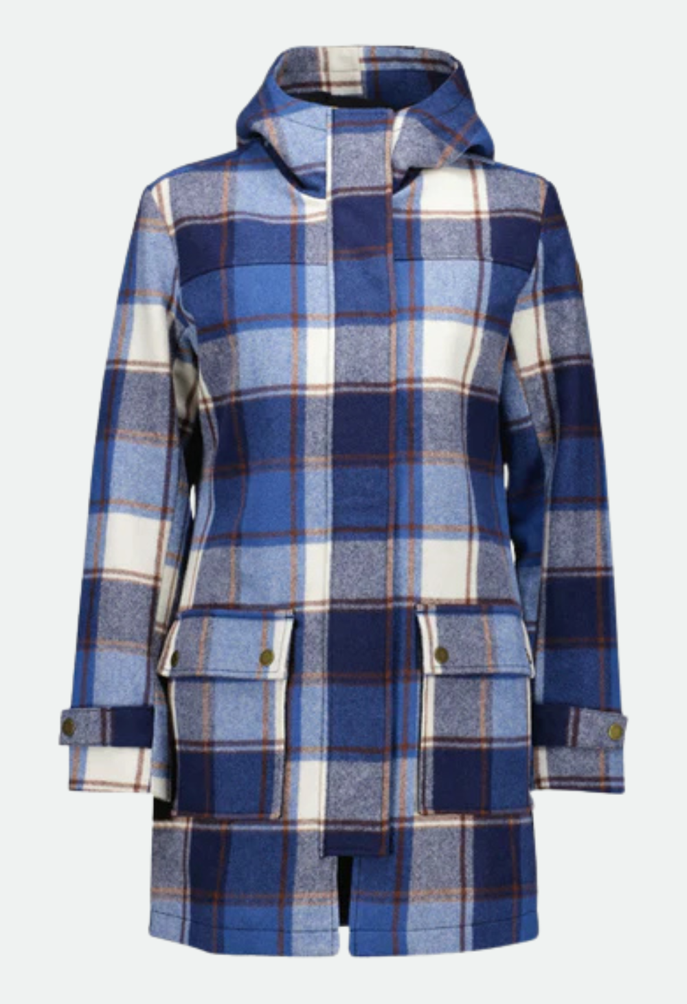 Swanndri Women's Annmore Wool Overcoat - Fitzroy Check