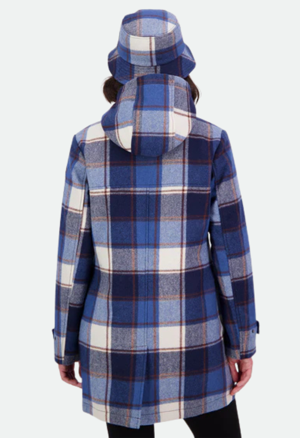 Swanndri Women's Annmore Wool Overcoat - Fitzroy Check