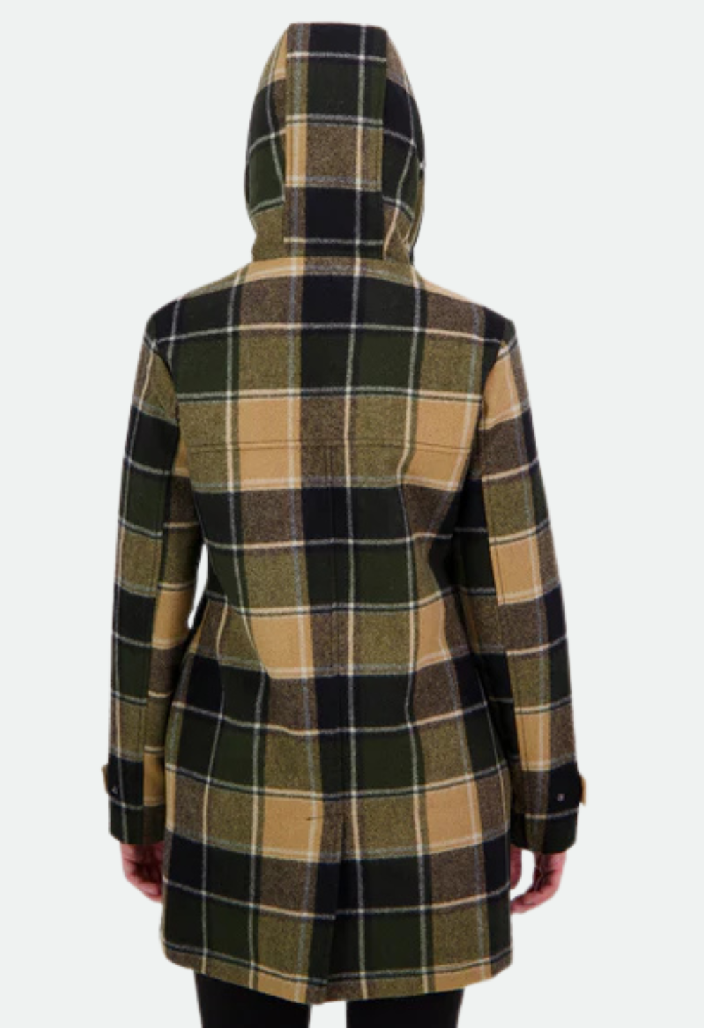 Swanndri Women's Annmore Wool Overcoat - Denver Check