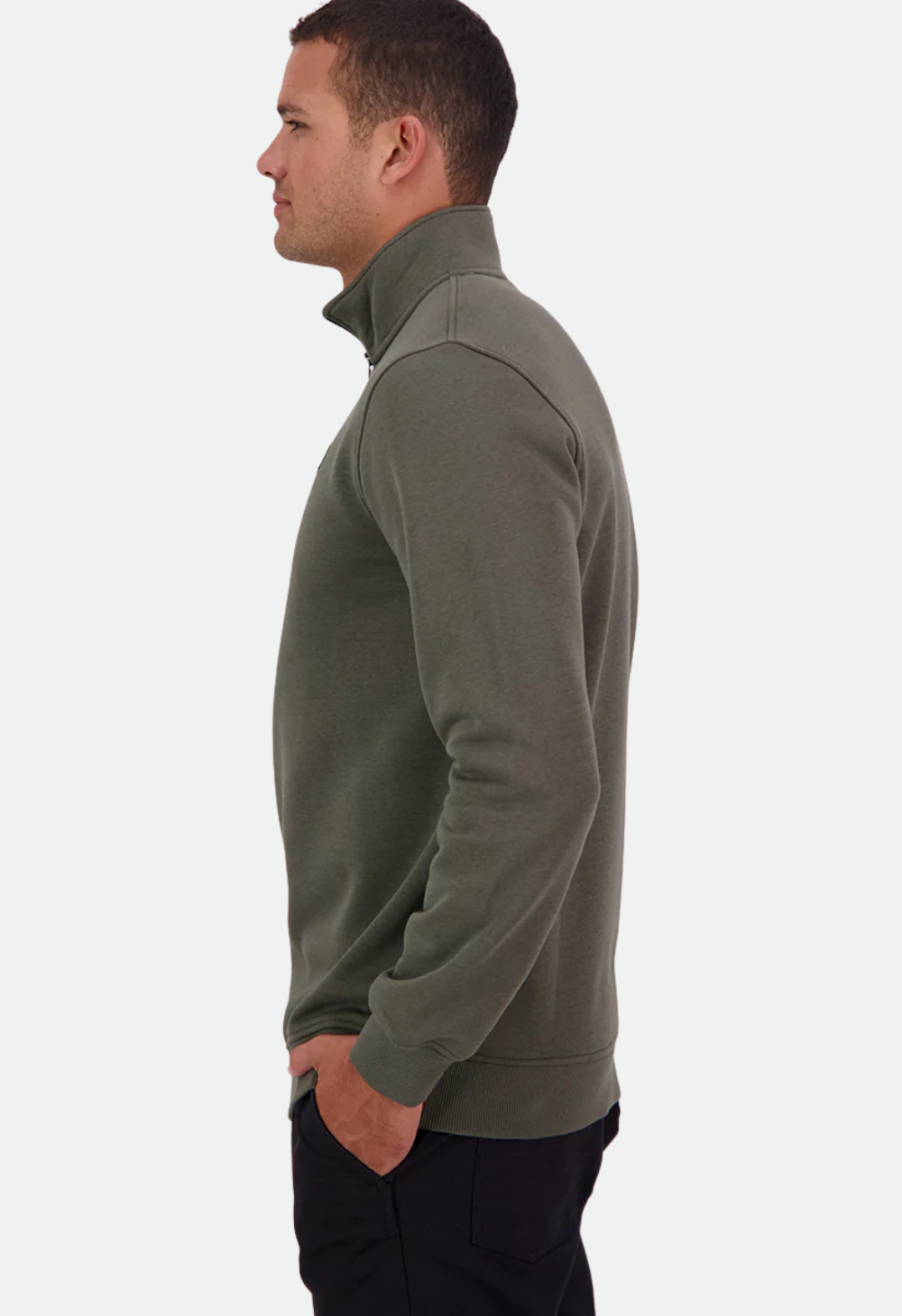 Swanndri Men's Fundamentals Quarter Zip Sweatshirt