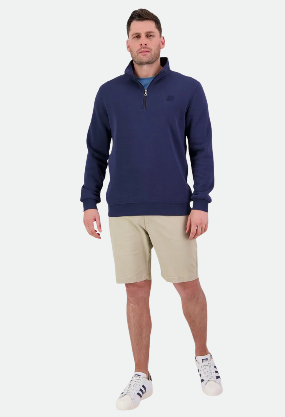 Swanndri Men's Fundamentals Quarter Zip Sweatshirt