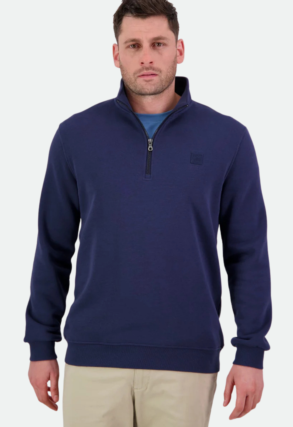 Swanndri Men's Fundamentals Quarter Zip Sweatshirt