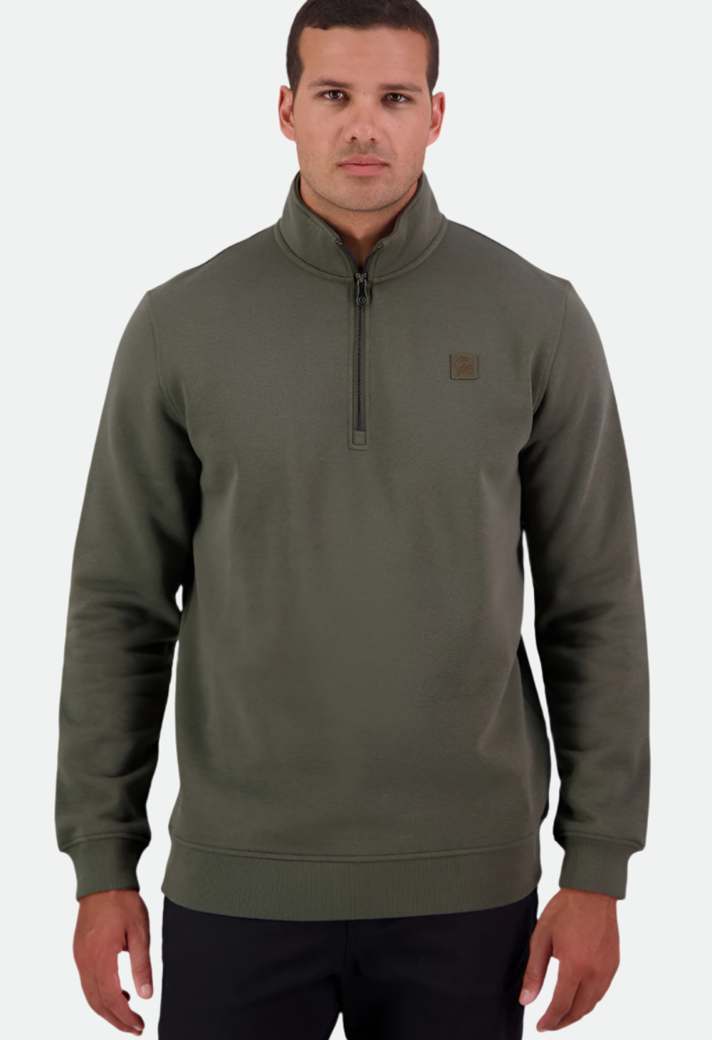 Swanndri Men's Fundamentals Quarter Zip Sweatshirt