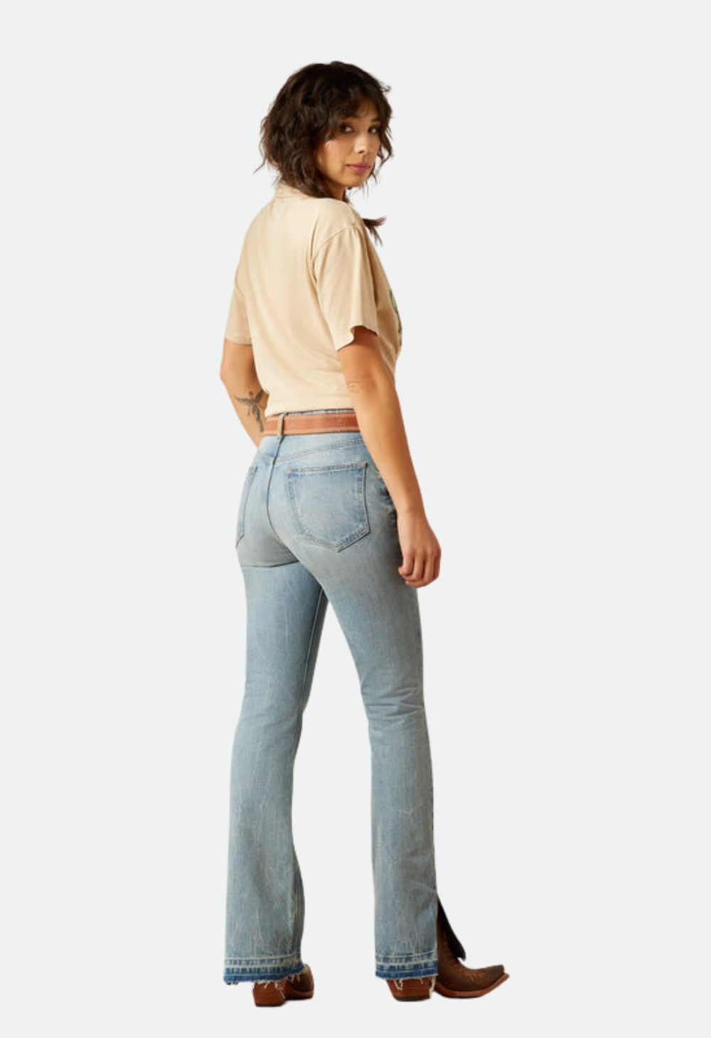 Ariat Women's Ultra High Rise Tomboy Jazmine Boot Cut Jean - Argentina