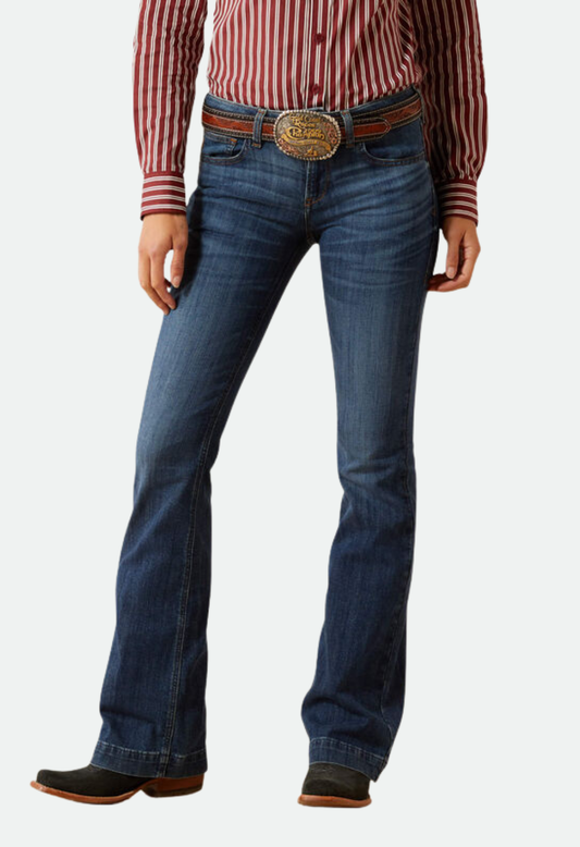 Ariat Women's Perfect Rise Bessie Slim Trouser Jeans - Irvine