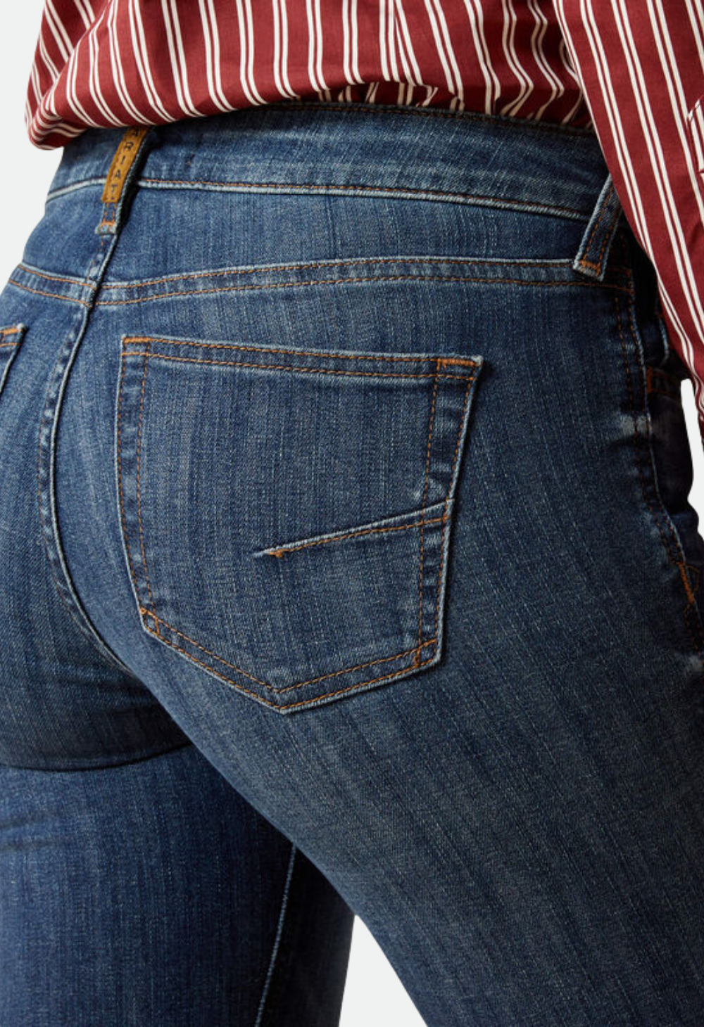 Ariat Women's Perfect Rise Bessie Slim Trouser Jeans - Irvine