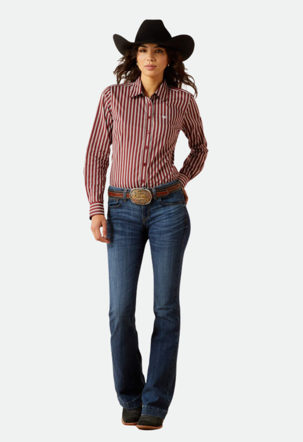 Ariat Women's Perfect Rise Bessie Slim Trouser Jeans - Irvine