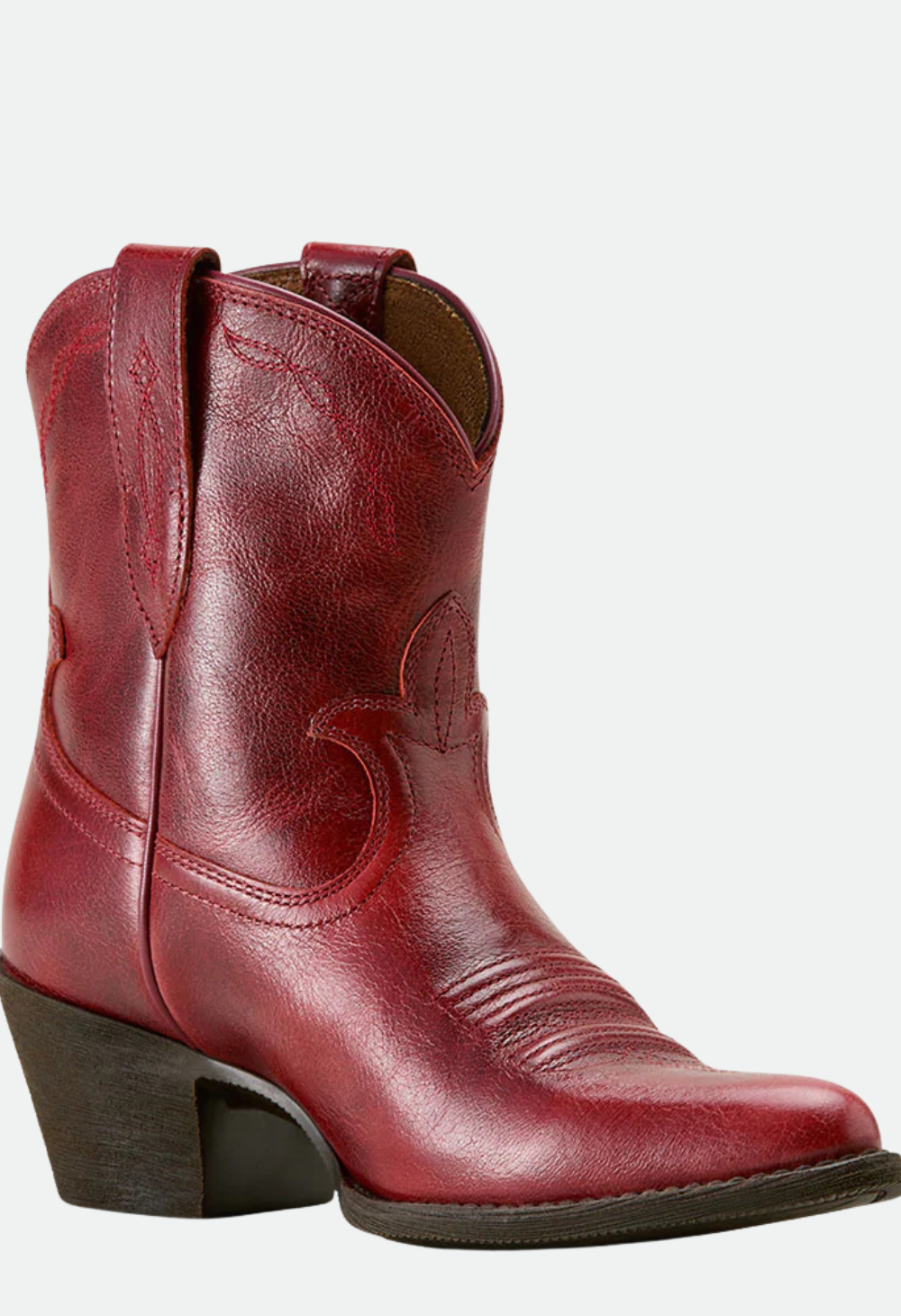 Ariat Women's Maggie J Toe Western Boot - Barn Red