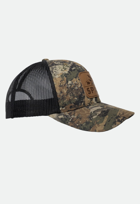 Spika Men's Patch Trucker Cap - Mountain