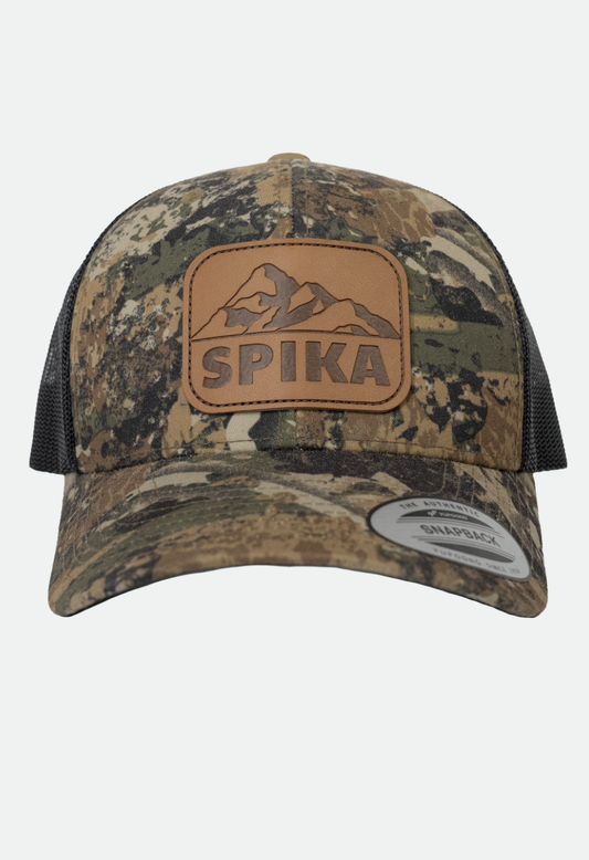 Spika Men's Patch Trucker Cap - Mountain