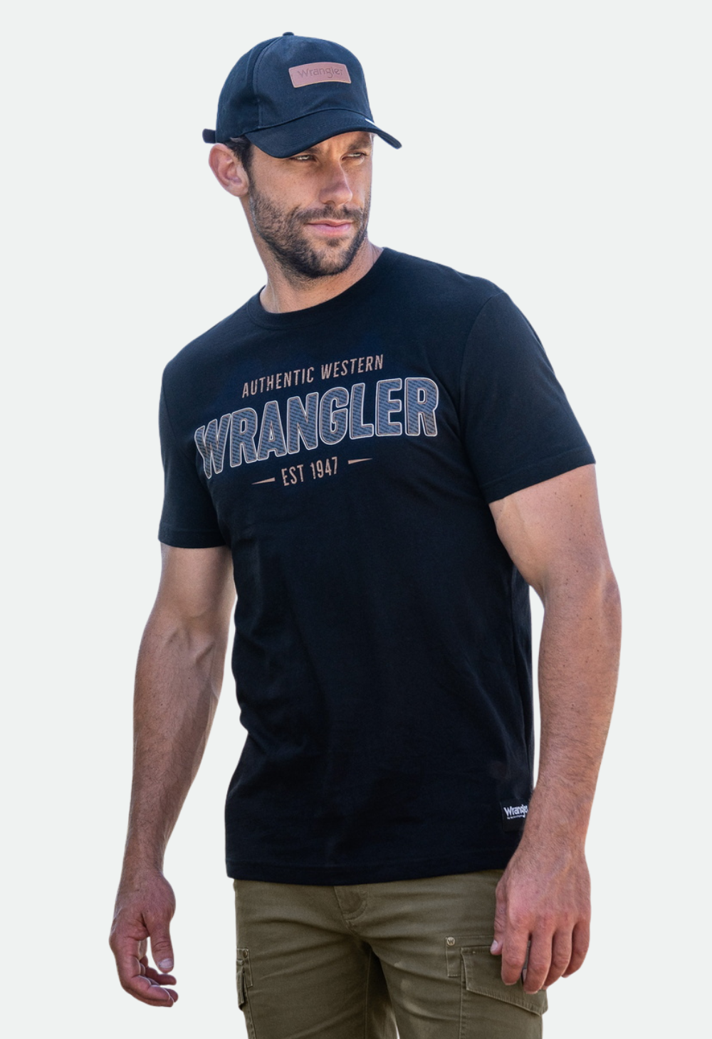 WRANGLER ERIC CAP (BLACK)