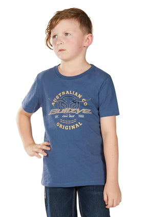 Bullzye Boy’s Live Fast Short Sleeve Tee