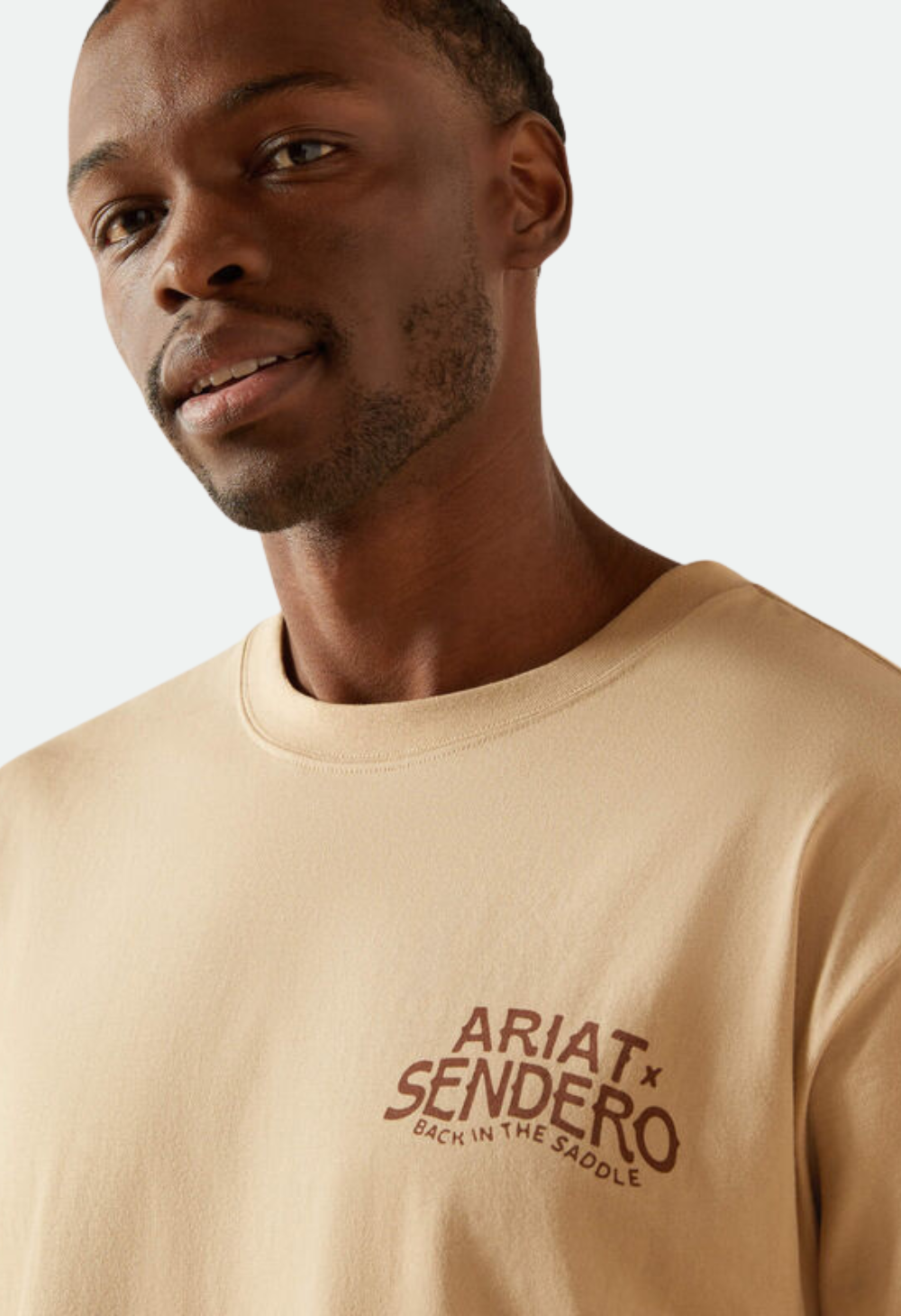 Ariat Men's Sendero West Is Best T-Shirt - Irish Cream
