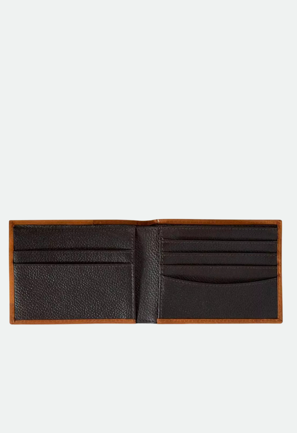 ARIAT MEN'S TWO TONE LEATHER TRI-FOLD WALLET