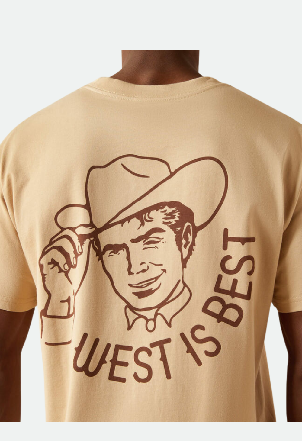 Ariat Men's Sendero West Is Best T-Shirt - Irish Cream